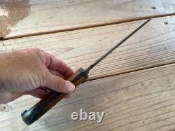 Swedish cut down bayonet modified into dagger fighting knife ww2 ww1