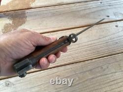 Swedish cut down bayonet modified into dagger fighting knife ww2 ww1