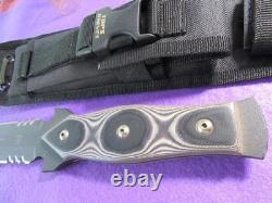 TOPS Knives Discontinued MAK-7 Double Edged Military Assault Knife. New