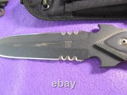 TOPS Knives Discontinued MAK-7 Double Edged Military Assault Knife. New