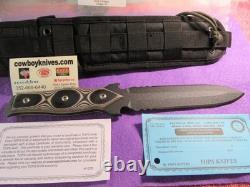 TOPS Knives Discontinued MAK-7 Double Edged Military Assault Knife. New