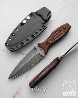 Tactical Knife Dagger Bootknife Escondido 2 Micarta O2 Rato Knives