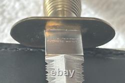 Taylor Cutlery Devils Brigade Serrated Double-Edged V-42 WWII Stiletto Knife