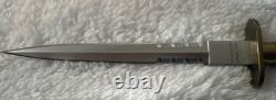 Taylor Cutlery Devils Brigade Serrated Double-Edged V-42 WWII Stiletto Knife