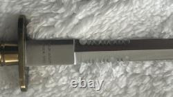 Taylor Cutlery Devils Brigade Serrated Double-Edged V-42 WWII Stiletto Knife