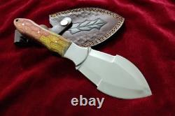 Titan Edge 10.5 Handmade Fixed Blade D2 Steel Tactical Combat Dagger Knife