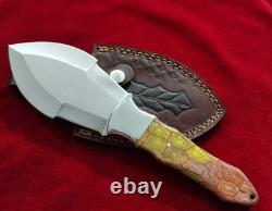 Titan Edge 10.5 Handmade Fixed Blade D2 Steel Tactical Combat Dagger Knife