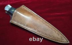 Titan Edge 10 Custom Handmade Full Tang D2 Tool Steel Combat Dagger Boot Knife
