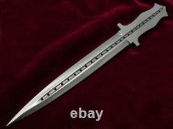 Titan Edge 15 Fixed Blade D2 Steel Tactical Combat Outdoor Dagger Hunting Knife