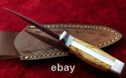 Titan Edge 6.5 Handmade Fixed Blade Heavy Duty D2 Steel EDC Combat Dagger Knife