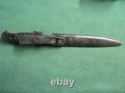 Two WWI Imperial GERMAN trench fighting knife dirk dagger