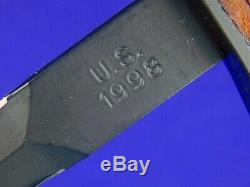 US 1998 Case V-42 Devils Brigade Stiletto Fighting Knife Dagger Sheath Box Cert