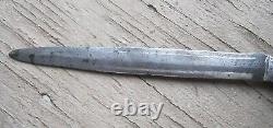 US ARMY USMC WW2 CUSTOM THEATER MADE FIGHTING COMBAT KNIFE DAGGER WithSHEATH, RARE