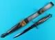 Us Case V42 Ww2 Commemorative Fighting Knife Dagger With Sheath