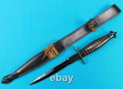 US Case V42 WW2 Commemorative Fighting Knife Dagger with Sheath