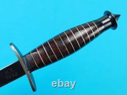 US Case V42 WW2 Commemorative Fighting Knife Dagger with Sheath