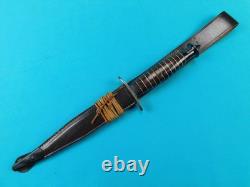 US Case V42 WW2 Commemorative Fighting Knife Dagger with Sheath