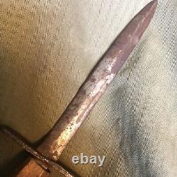 US Civil War CSA Dagger confederate Fighting Knife Original