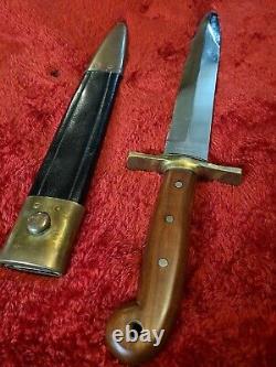 US Military Rifleman Bowie Knife Indian Wars Civil Dagger Rare Old Ames Co M1849