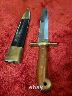 US Military Rifleman Bowie Knife Indian Wars Civil Dagger Rare Old Ames Co M1849