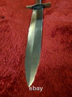 US Military Rifleman Bowie Knife Indian Wars Civil Dagger Rare Old Ames Co M1849