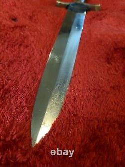 US Military Rifleman Bowie Knife Indian Wars Civil Dagger Rare Old Ames Co M1849