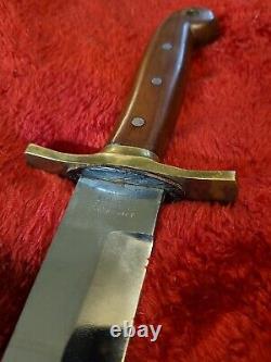 US Military Rifleman Bowie Knife Indian Wars Civil Dagger Rare Old Ames Co M1849