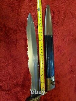 US Military Rifleman Bowie Knife Indian Wars Civil Dagger Rare Old Ames Co M1849