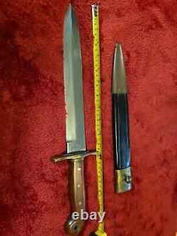 US Military Rifleman Bowie Knife Indian Wars Civil Dagger Rare Old Ames Co M1849