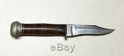 US Navy Mark1 Fighting Dagger Knife WithScabbard WW2 Good Condition