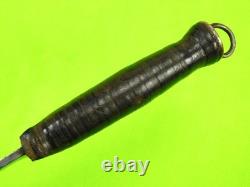 US WW2 Commercial Fighting Knife Dagger with Sheath