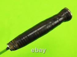 US WW2 Commercial Fighting Knife Dagger with Sheath