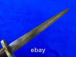 US WW2 Custom Made Handmade Theater Fighting Knife Dagger