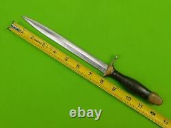 US WW2 Custom Made Handmade Theater Fighting Knife Dagger with Sheath