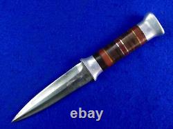 US WW2 Custom Made Theater Fighting Knife Dagger with Sheath