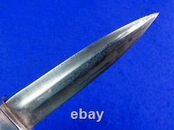 US WW2 Custom Made Theater Fighting Knife Dagger with Sheath