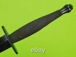 US WW2 Fairbairn Sykes OSS Fighting Knife Stiletto Dagger with Scabbard