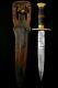Us Ww2 Richtig Fighting Knife Withcornish Sheath/antique Dagger/f J R Clarkson Neb