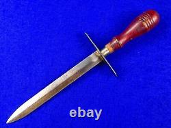 US WW2 WWII Custom Hand Made Theater Stiletto Fighting Knife Dagger