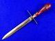 Us Ww2 Wwii Custom Hand Made Theater Stiletto Fighting Knife Dagger