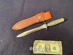 US gerber mark II mk2 Fighting Knife Dagger plain Blade #036048 razor sharp