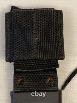 USA Bear MGC Fixed Blade Dagger Knife Blackie Collins Locking Sheath GUC Rare