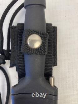 USA Bear MGC Fixed Blade Dagger Knife Blackie Collins Locking Sheath GUC Rare
