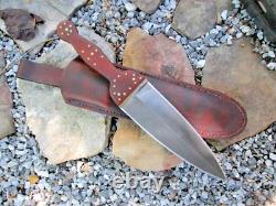 USA Made Custom Handmade Hudson Bay Style Paddle Handle Dag Knife