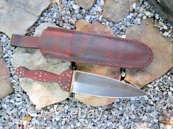 USA Made Custom Handmade Hudson Bay Style Paddle Handle Dag Knife