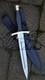 Ubr Custom Handmade D2 Tool Steel Hunting Dagger Knife With Leather Sheath