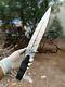 Ubr Custom Handmade D2 Tool Steel Hunting Dagger Knife With Micarta Handle