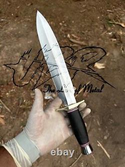 Ubr Custom Handmade D2 Tool Steel Hunting Dagger Knife With Micarta Handle