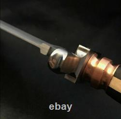 Ubr Custom Handmade D2-tool Steel Beautiful Dagger Sword With Leather Sheath