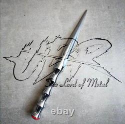 Ubr Custom Handmade D2-tool Steel Pair Of 2 Kriss Tri Dagger Knife With Sheath